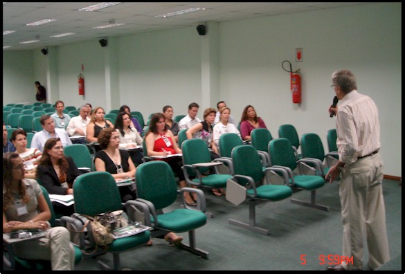 Minsitrao de Palestra em Ribeiro Preto